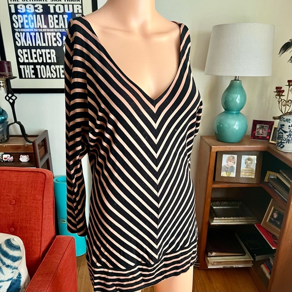 Vintage Chevron Striped Tunic - Picture 2 of 6